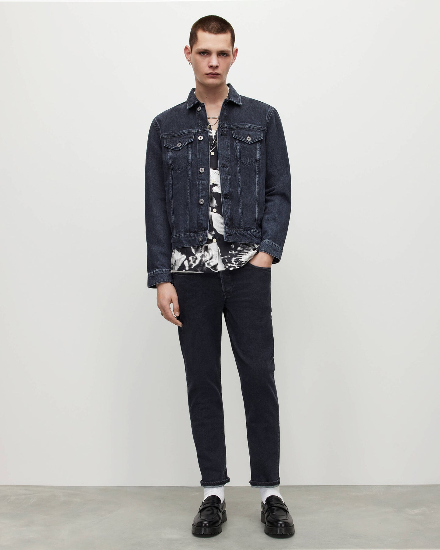Dean Cropped Slim Jeans