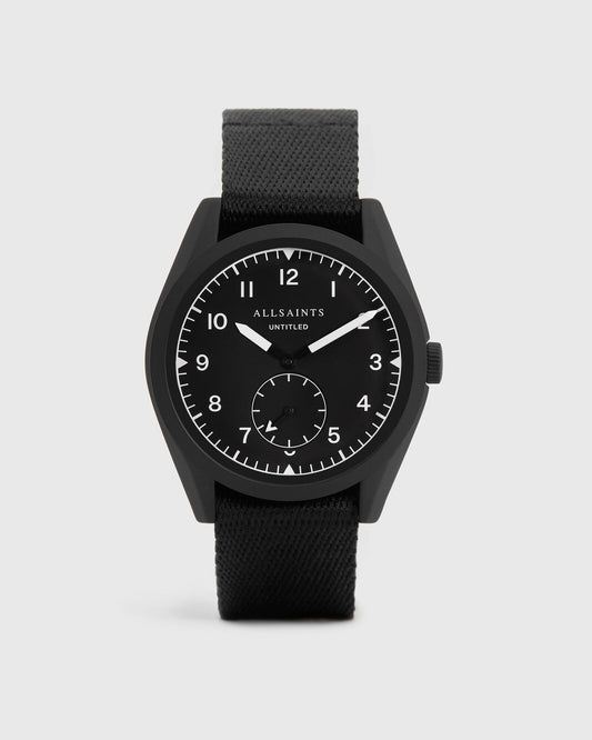 Untitled I Stainless Steel Nylon Watch