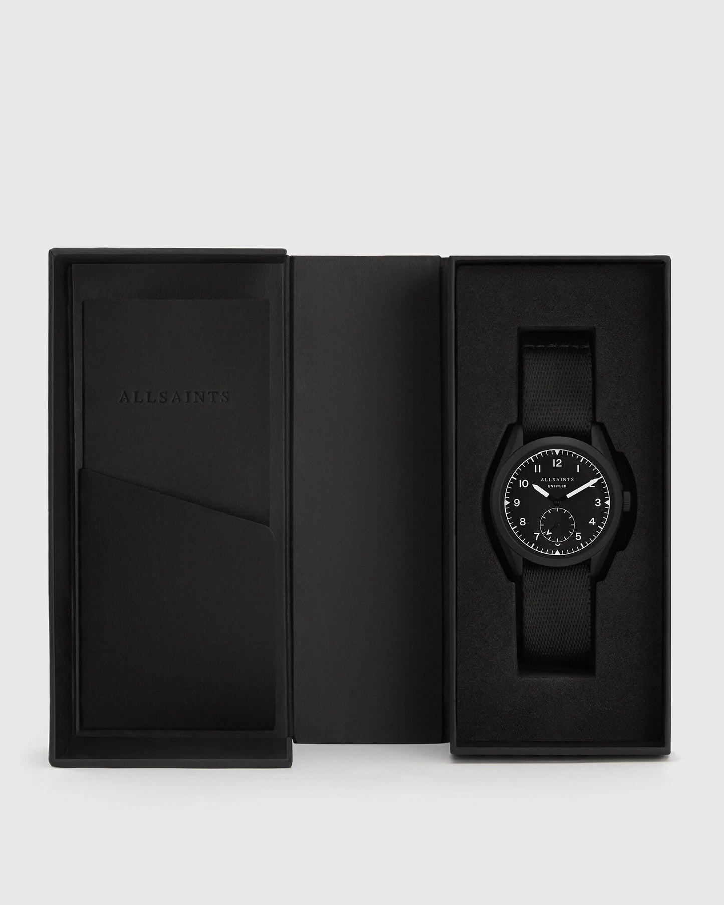 Untitled I Stainless Steel Nylon Watch