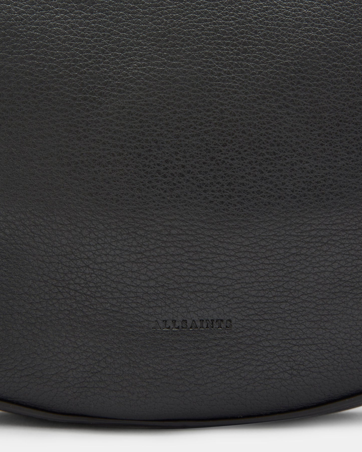 Half Moon Leather Crossbody Bag