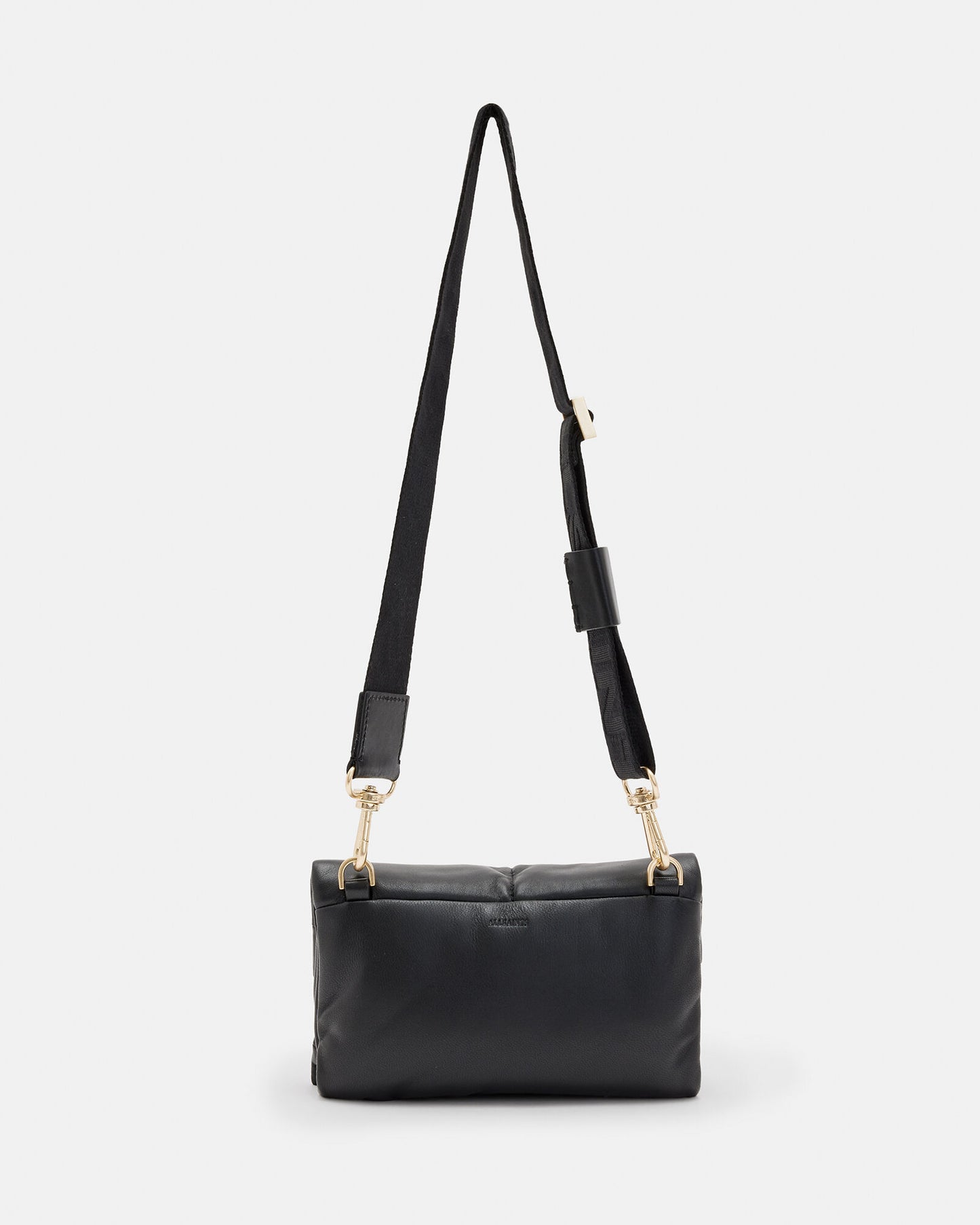 Ezra Leather Quilted Crossbody Bag