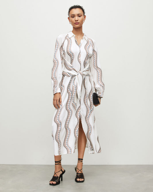 Clanetta Leticia Midi Shirt Dress