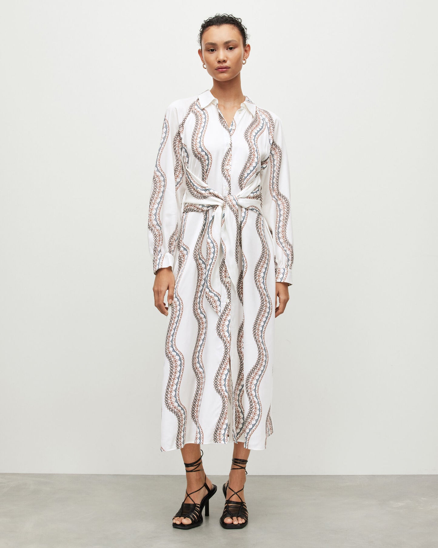Clanetta Leticia Midi Shirt Dress