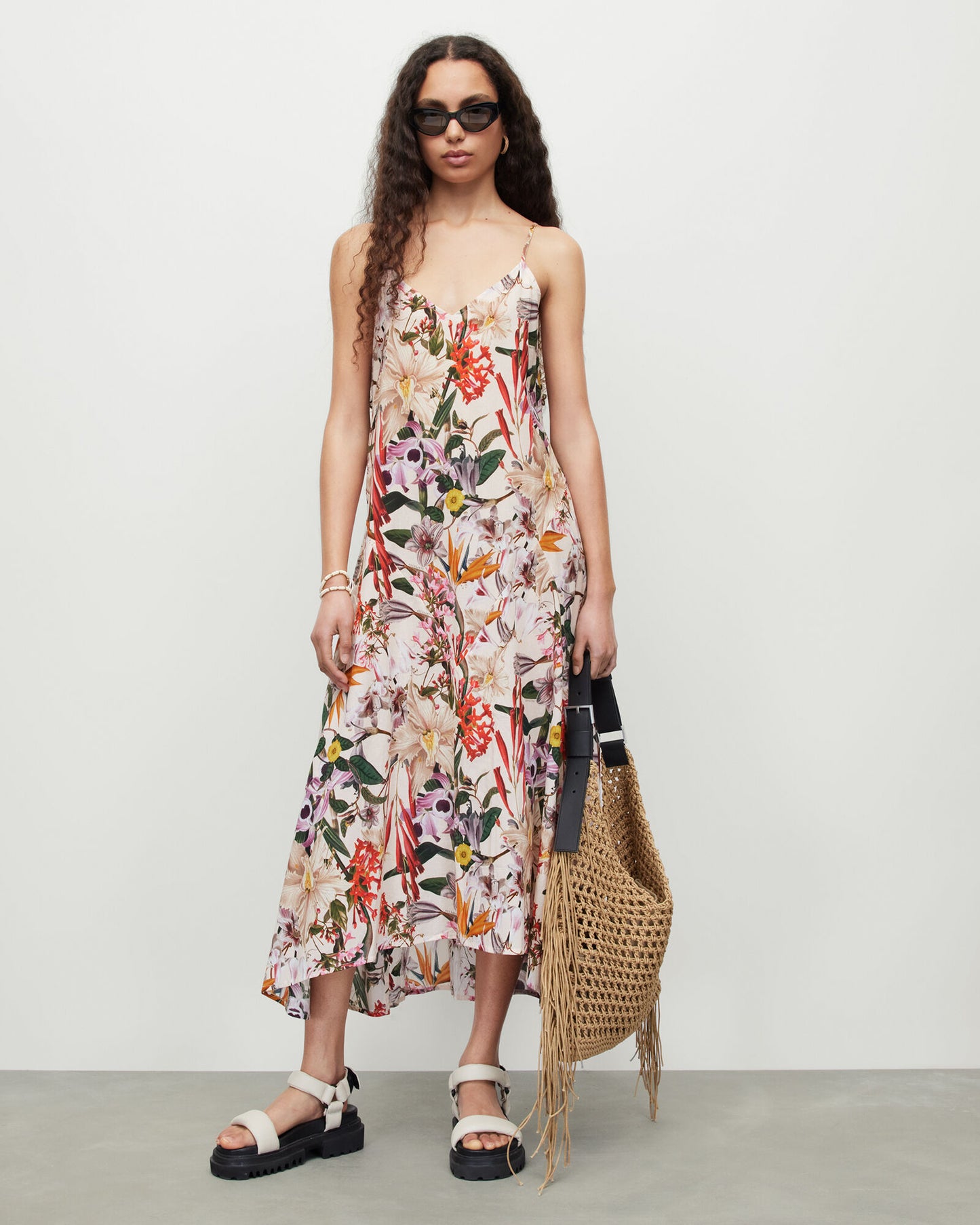 Essie Leondra Floral Maxi Dress