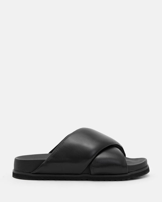 Saki Crossover Leather Sandals