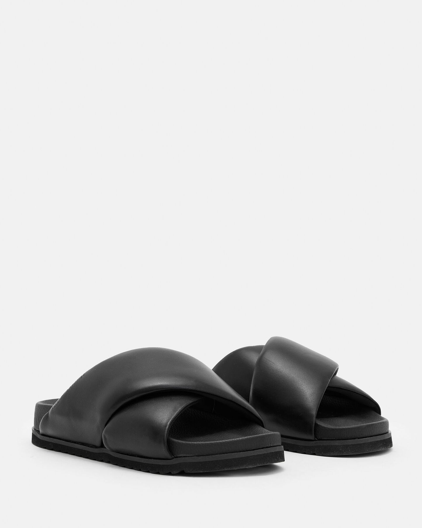 Saki Crossover Leather Sandals