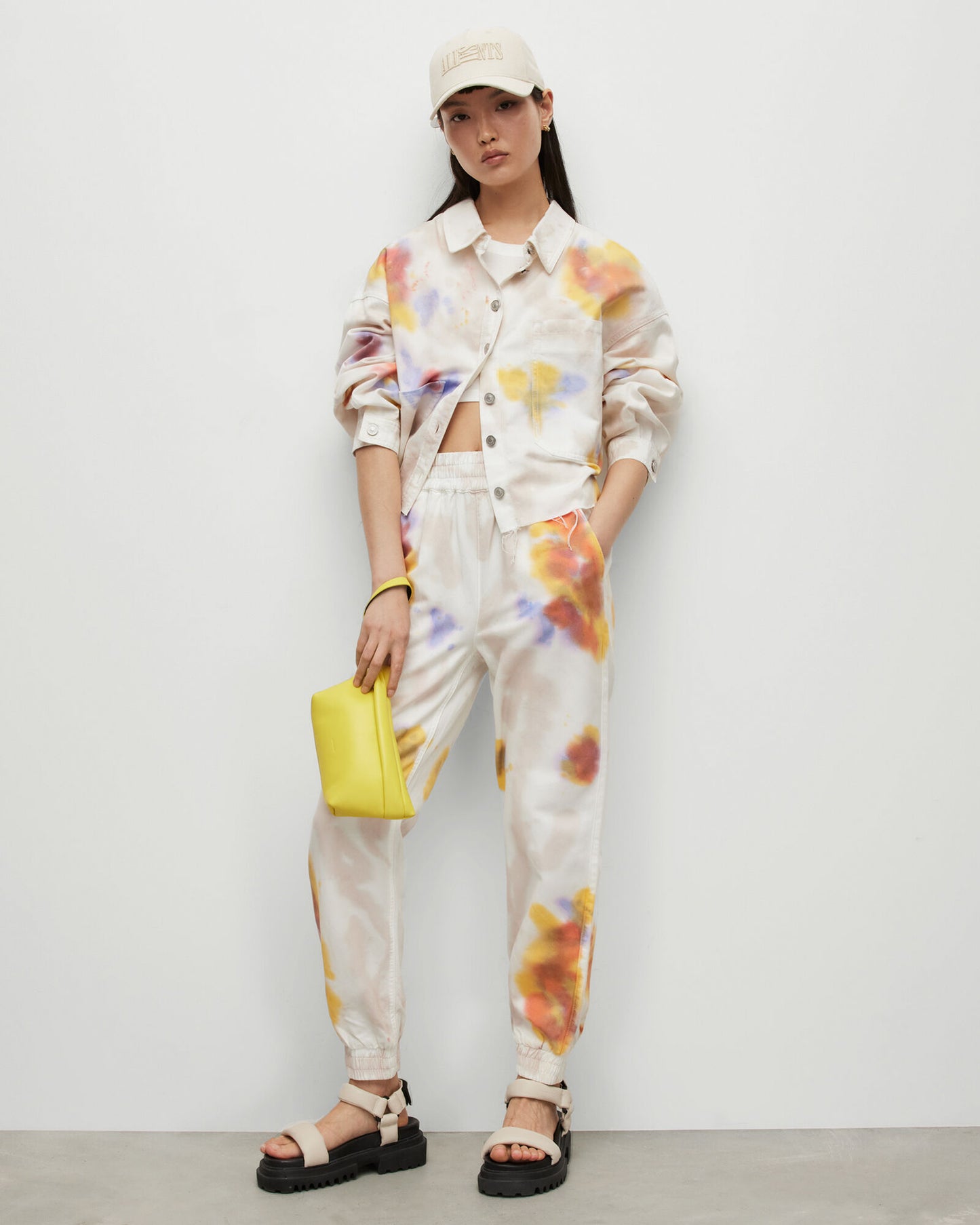 Nicky Tie Dye Denim Shacket