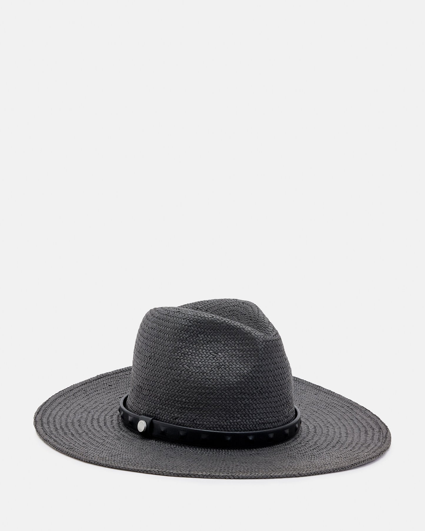 Lara Studded Straw Fedora