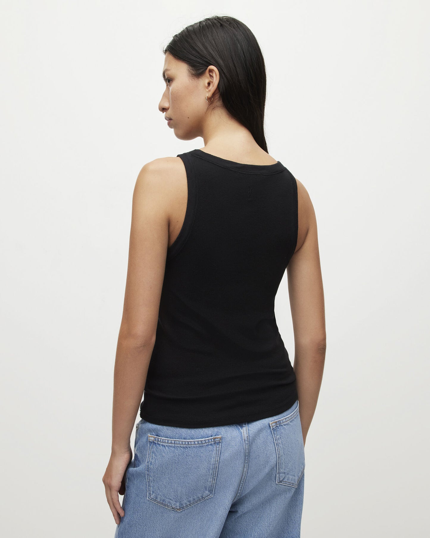 Rina Crew Neck Sleeveless Tank Top