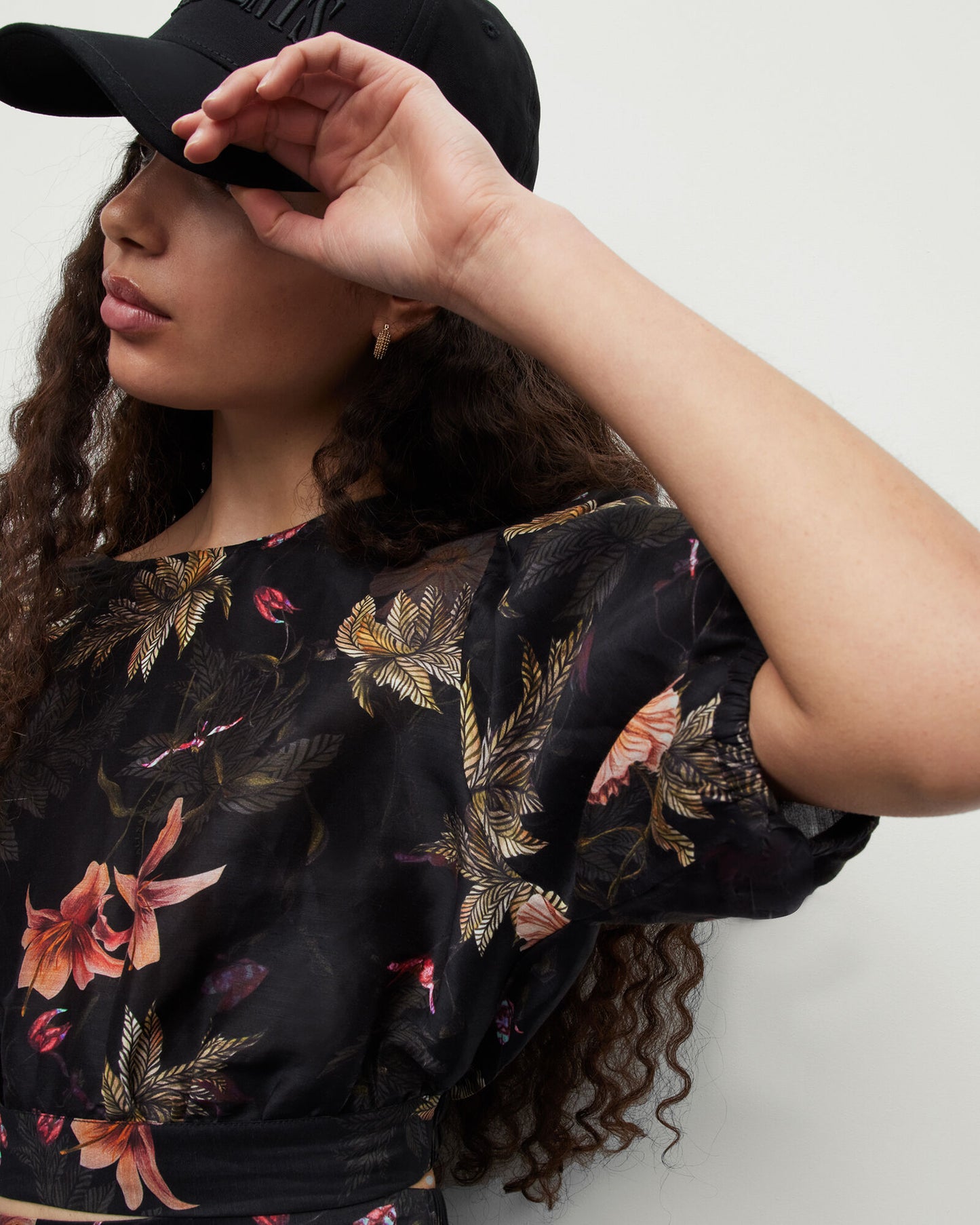 Asta Viviana Silk Linen Blend Top