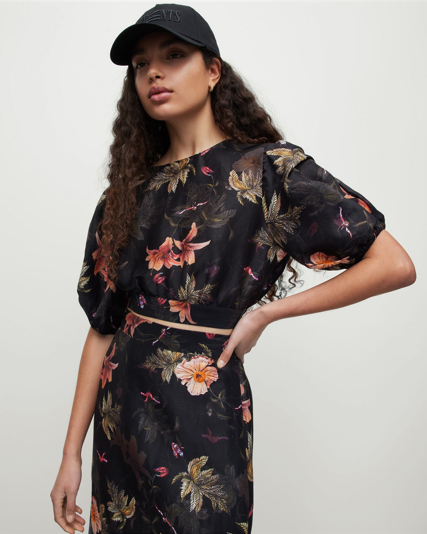Asta Viviana Silk Linen Blend Top