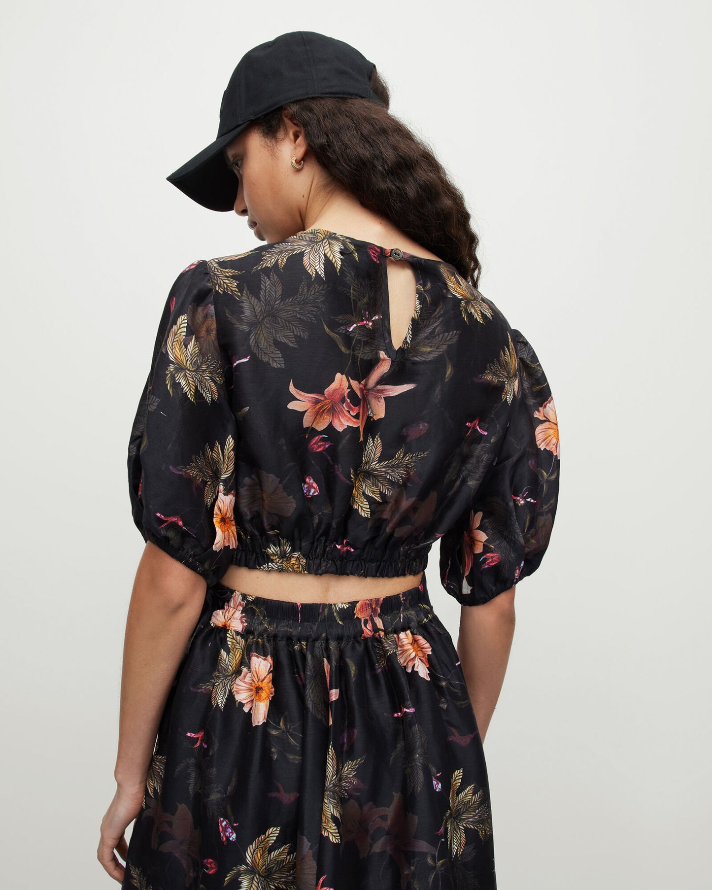 Asta Viviana Silk Linen Blend Top