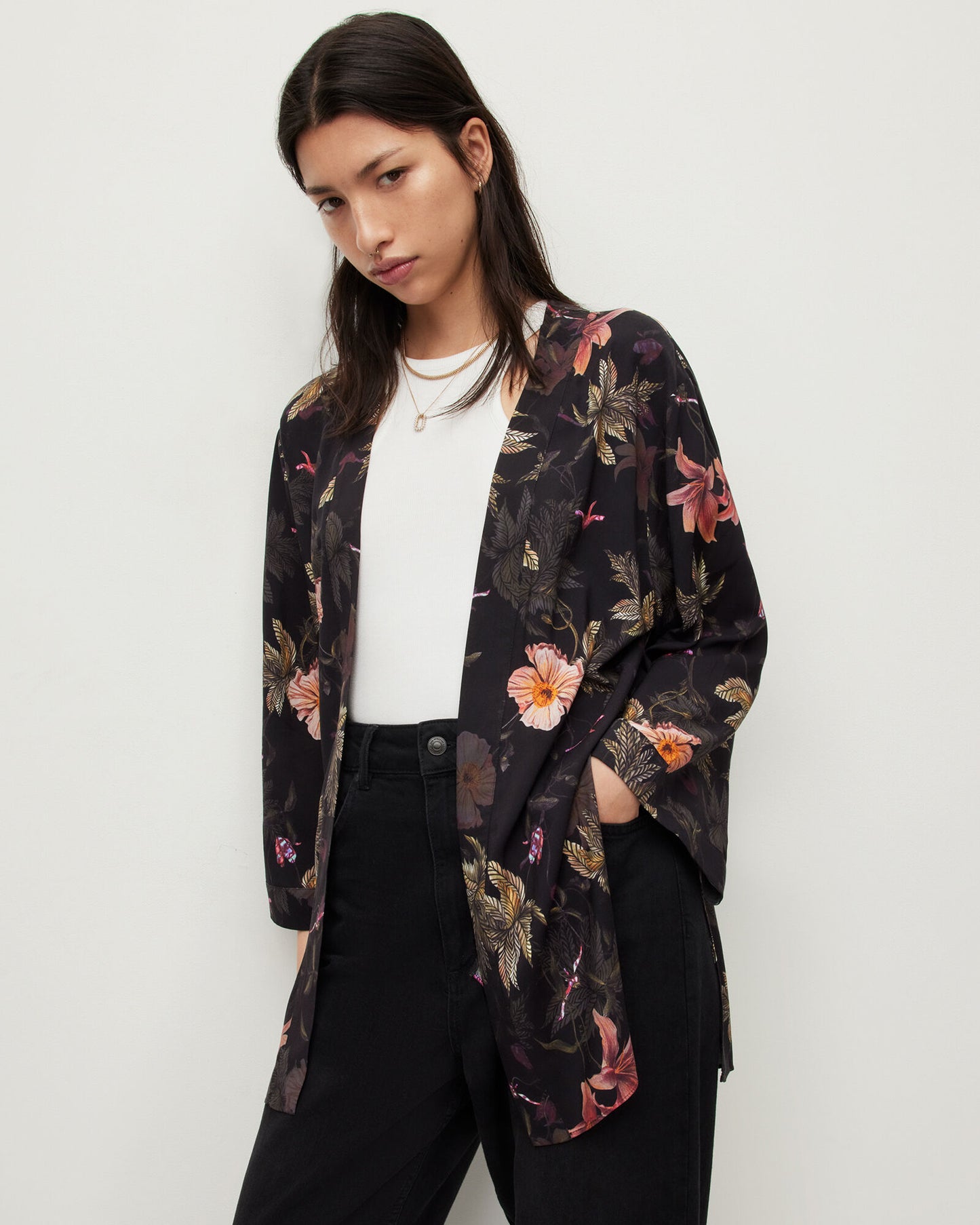 Carina Viviana Floral Kimono