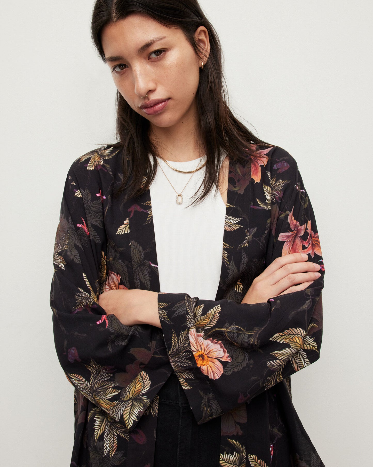Carina Viviana Floral Kimono