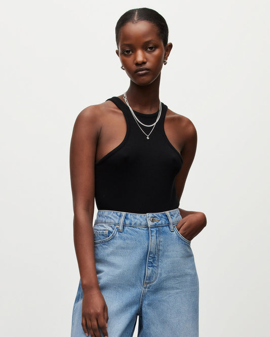 Norma Racer Neck Stretch Bodysuit