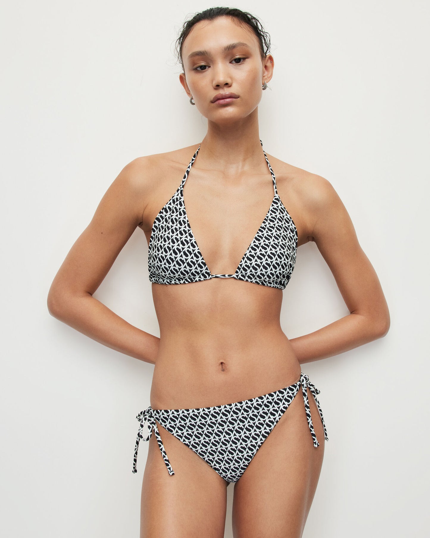 Nico Monogram Bikini Top
