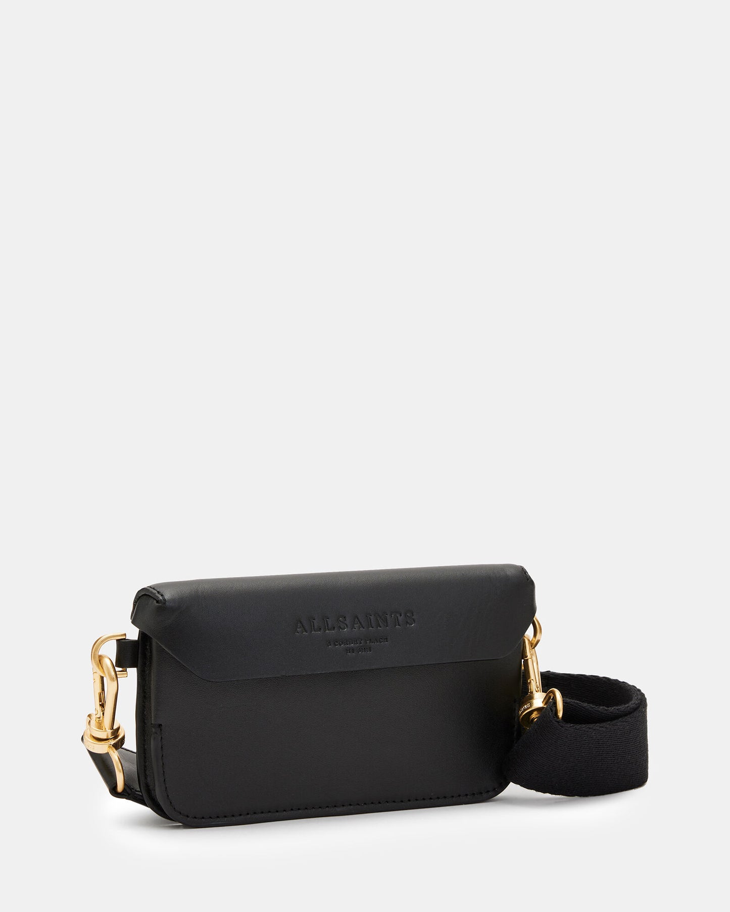 Zoe Leather Adjustable Crossbody Bag
