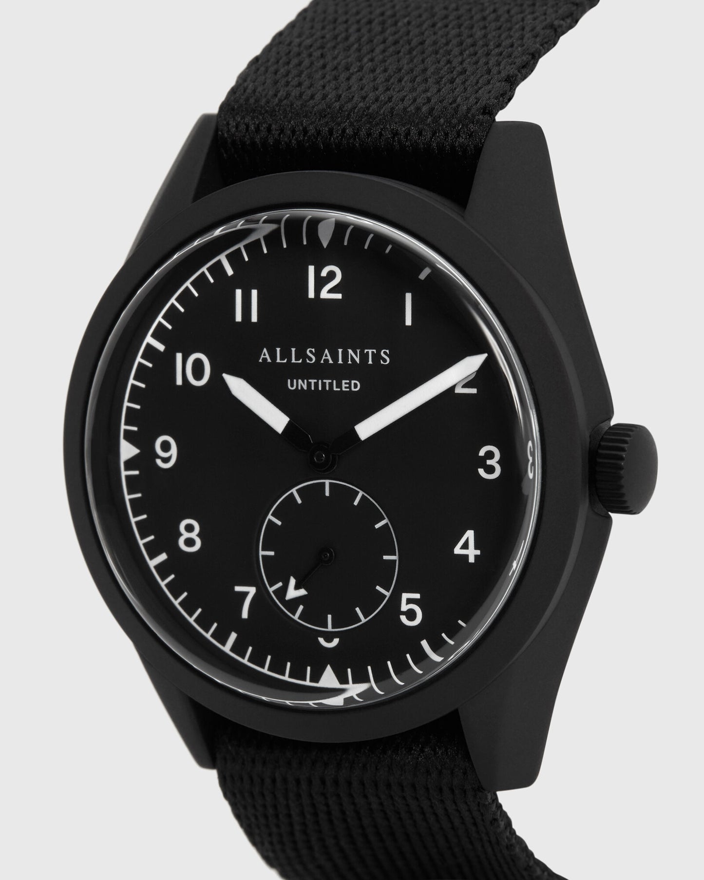 Untitled I Stainless Steel Nylon Watch