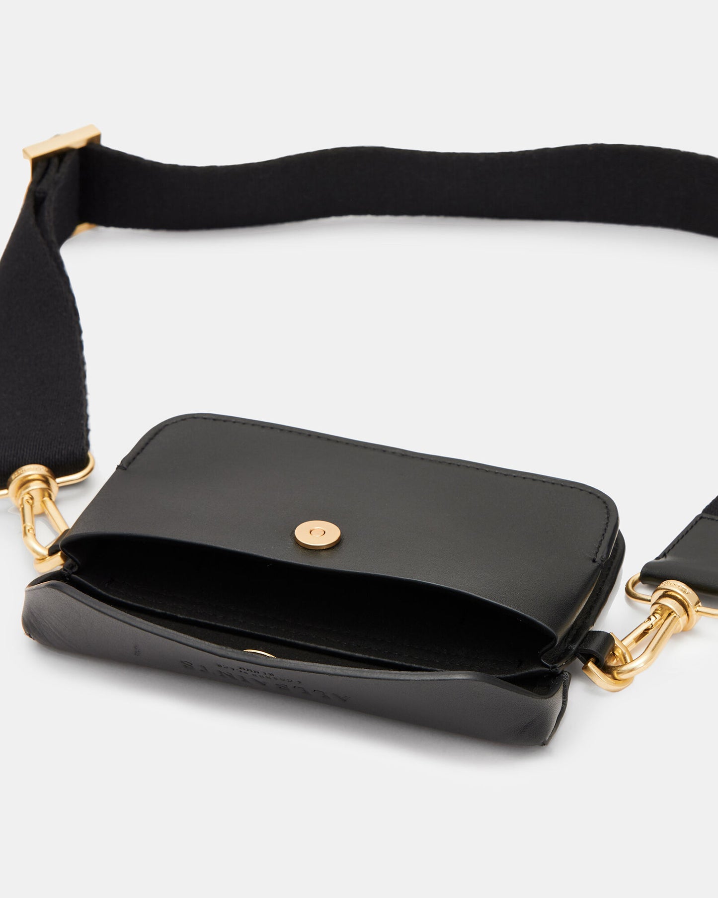 Zoe Leather Adjustable Crossbody Bag